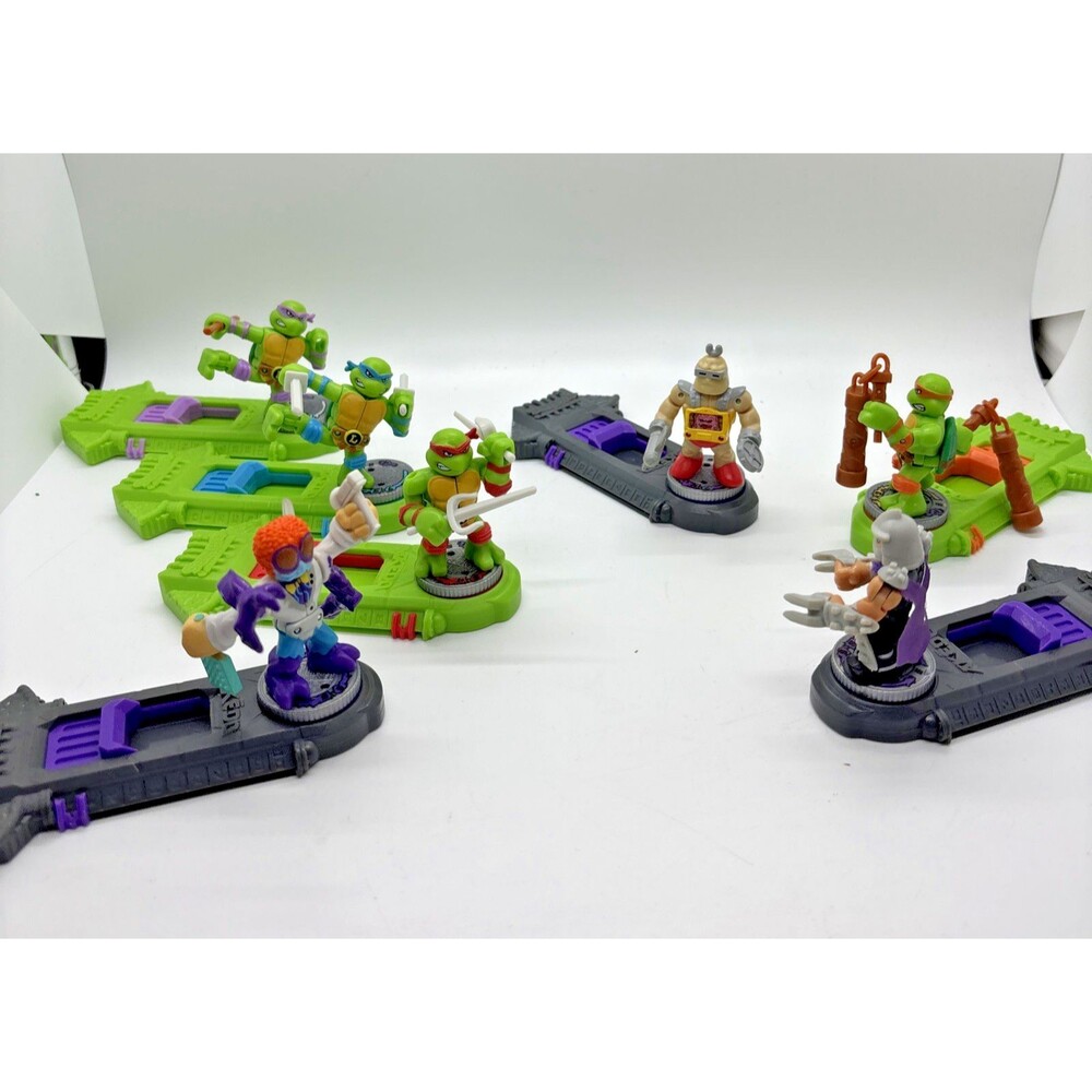 Legends Of Akedo Ultimate Arcade Warriors- Lot x 7 + TMNT Controllers